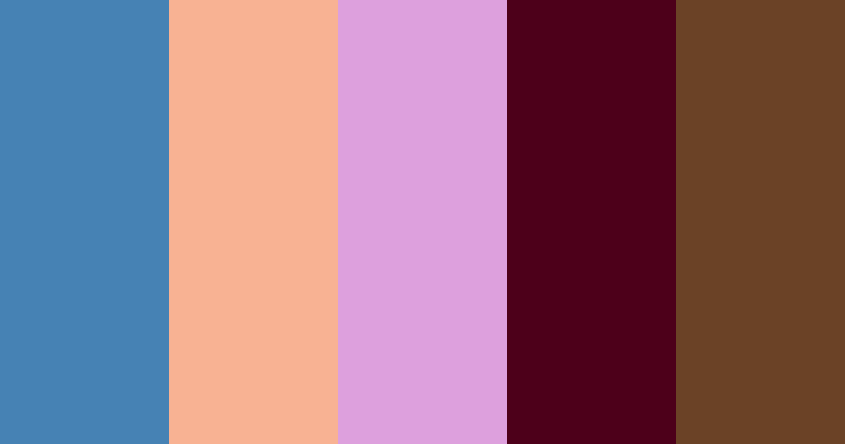 Download coastal apricot violet burgundy earthy orange gold color palette PNG image (landscape)