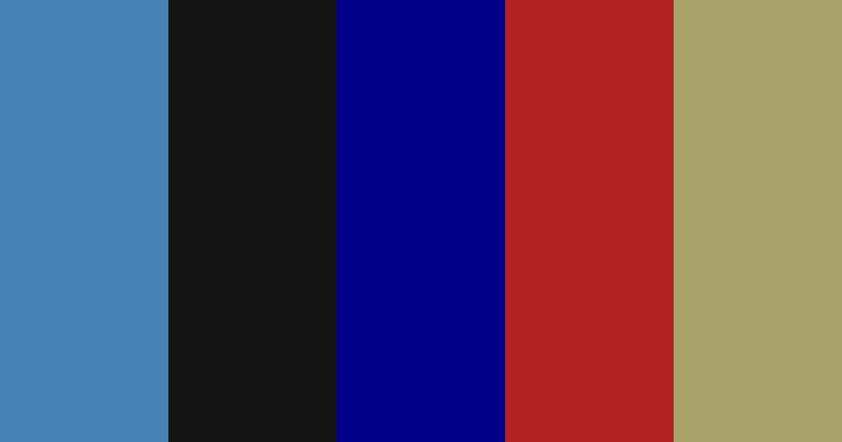 Download coastal black blue red sage muted color palette PNG image (landscape)