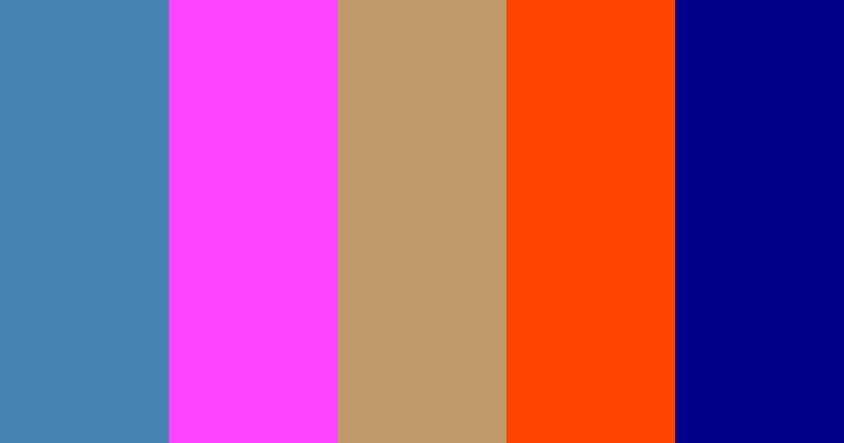 Download costiero magenta tan caldo blu rosa color palette PNG image (landscape)