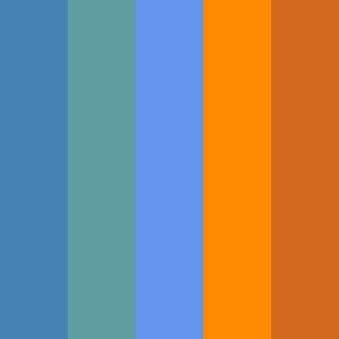 Download frío otoño color palette PNG image (square)