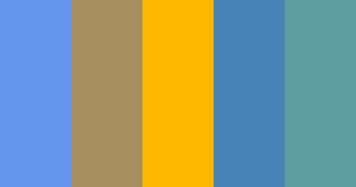Download cool hazel gold color palette PNG image (landscape)
