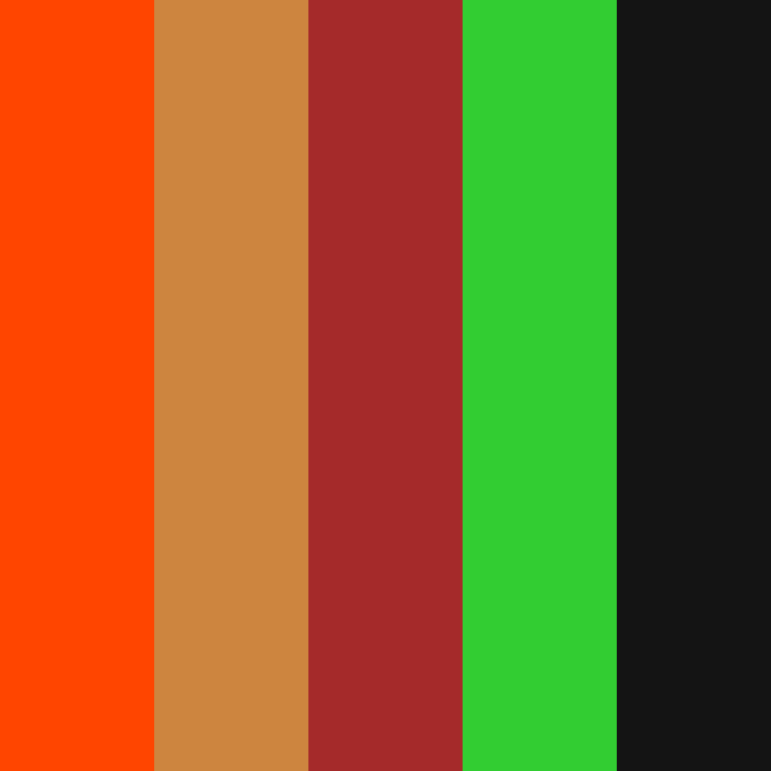 Coral Fall Crimson Forest Black Gray