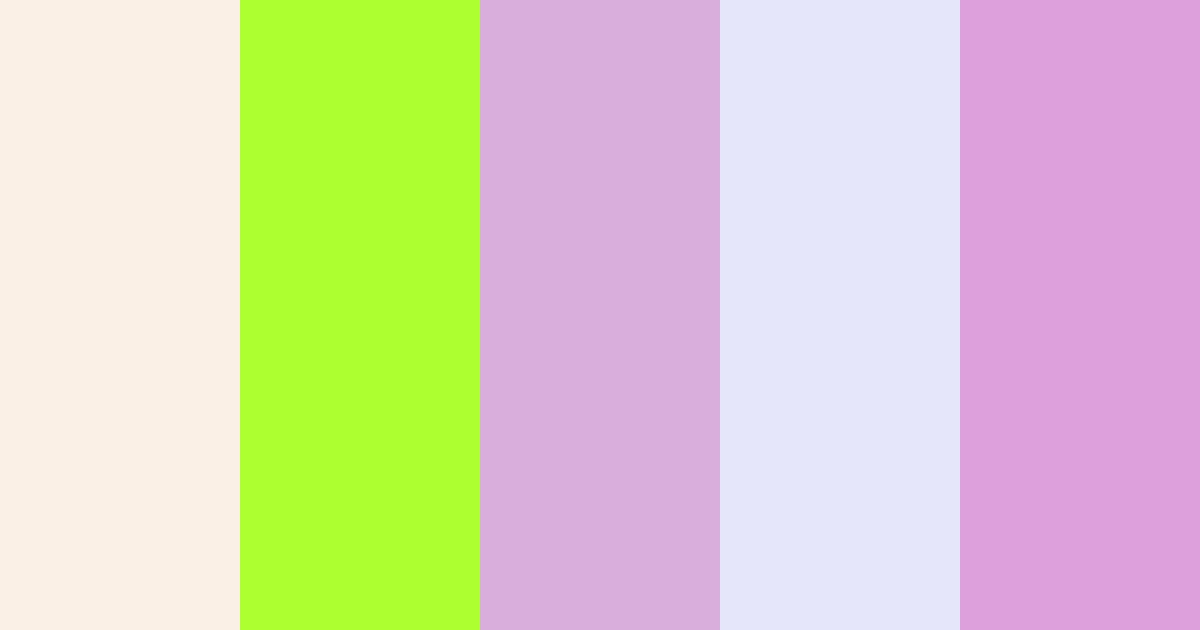 Download crema años 90 lila pastel violeta amarillo color palette PNG image (landscape)