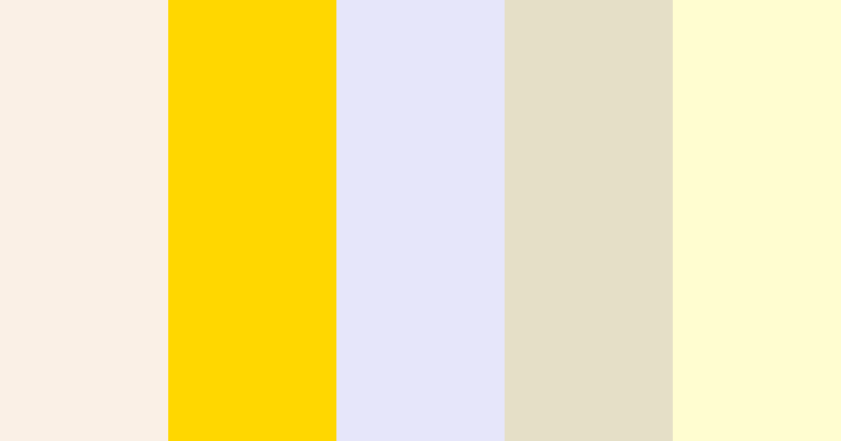 Download crema retro pastel beige color palette PNG image (landscape)