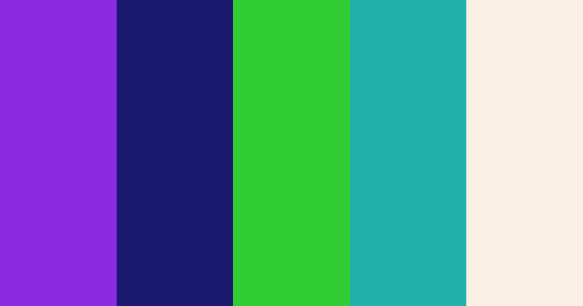 Download cyberpunk winter green teal cream color palette PNG image (landscape)