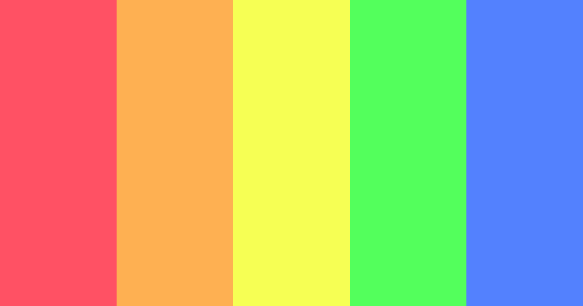 Dandys World color palette