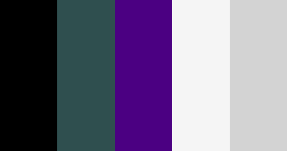 Download dark minimalist color palette PNG image (landscape)
