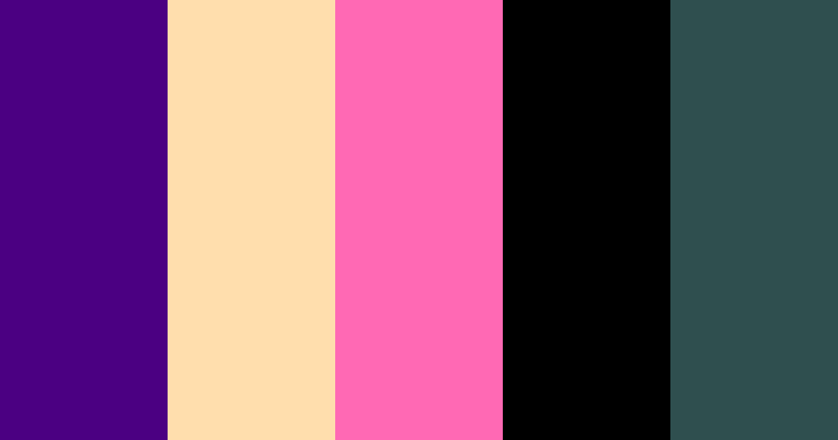 Download dark peach pink color palette PNG image (landscape)