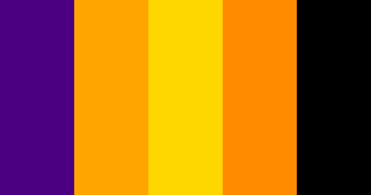 Download scuro giallo retrò ambra color palette PNG image (landscape)