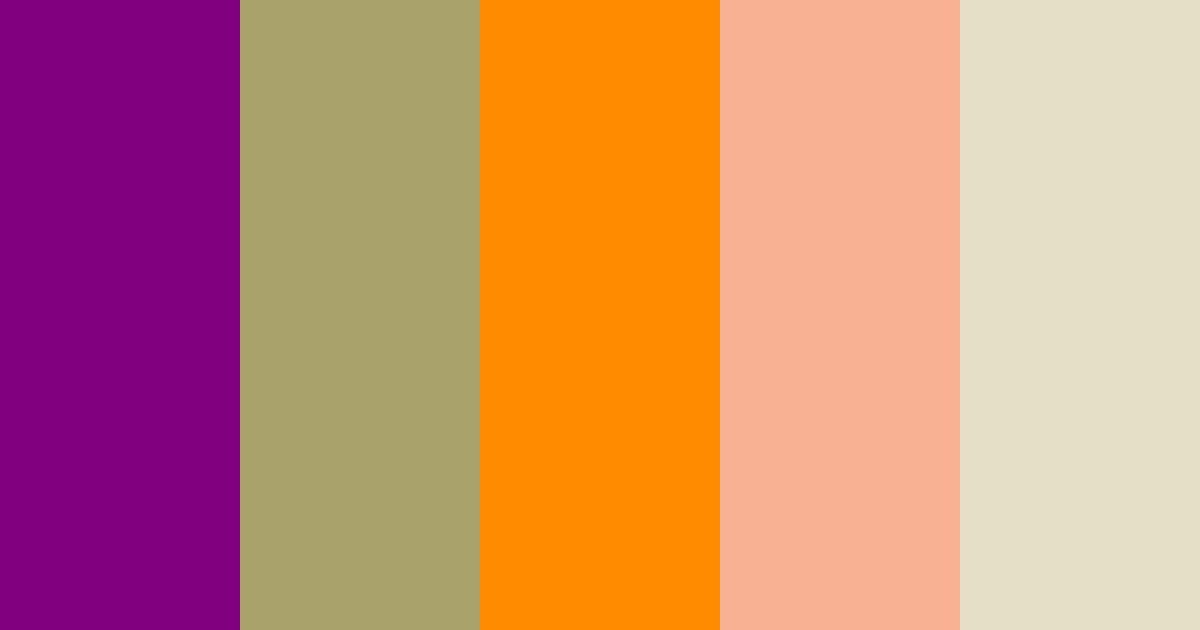 Download profondo salvia ambra albicocca beige tropicale color palette PNG image (landscape)