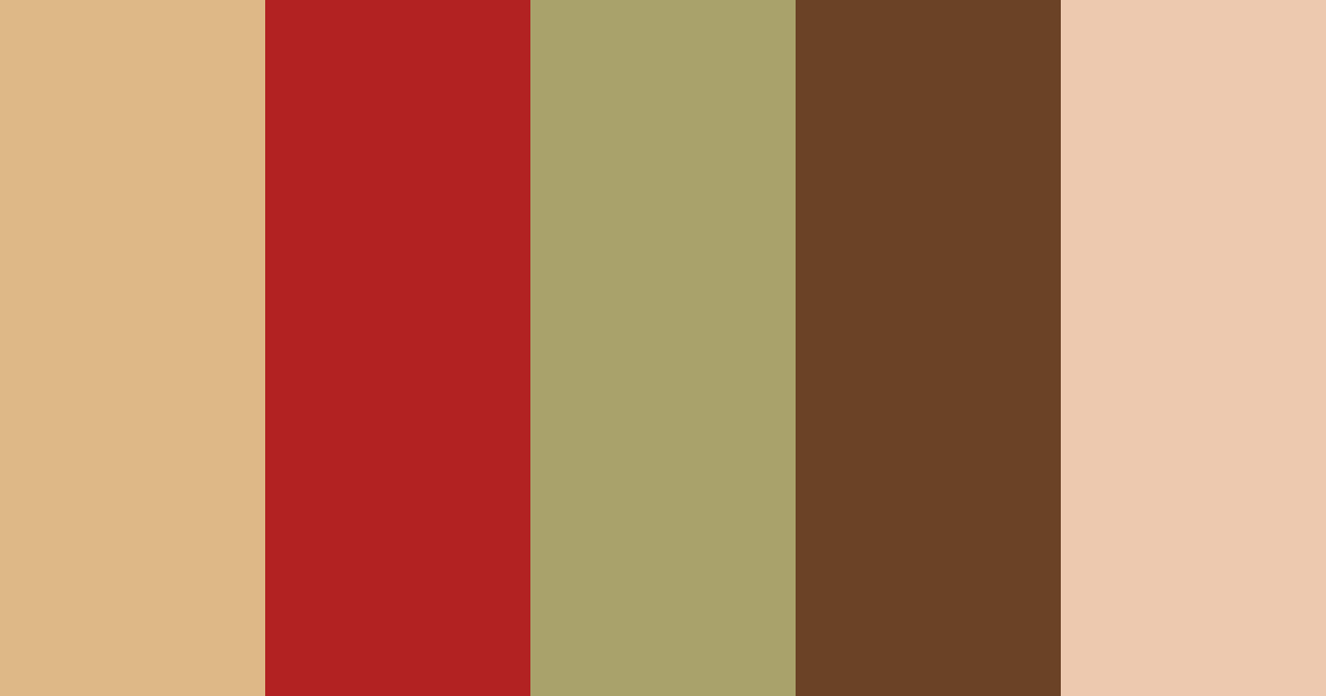 Download desert red sage earthy color palette PNG image (landscape)