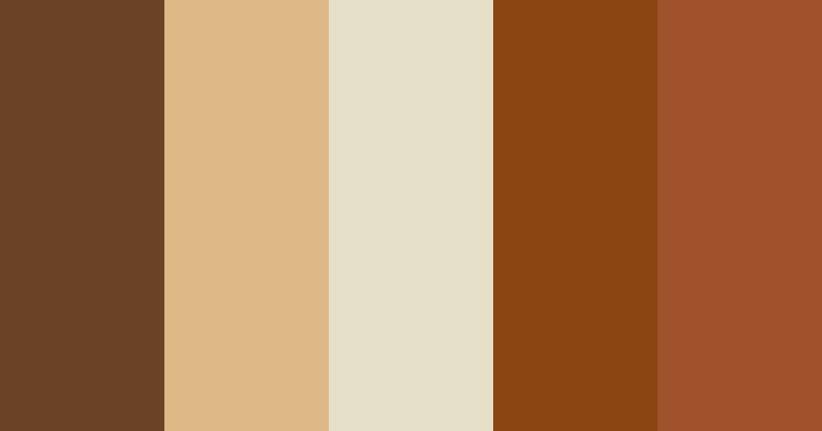 Download terroso desierto beige color palette PNG image (landscape)