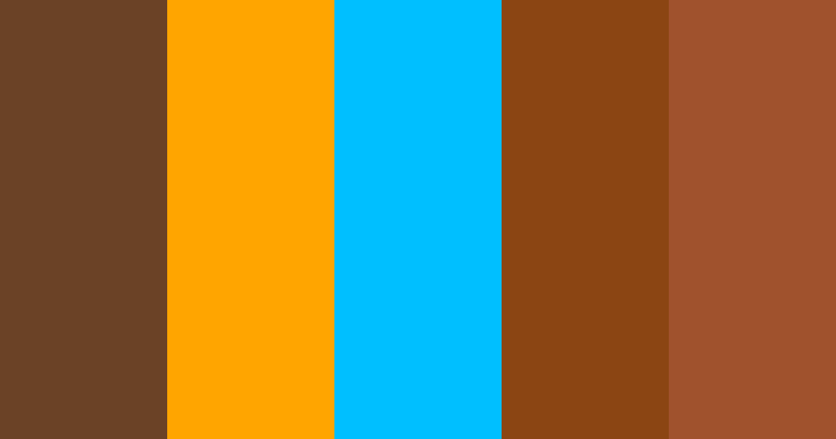 Download earthy yellow summer color palette PNG image (landscape)