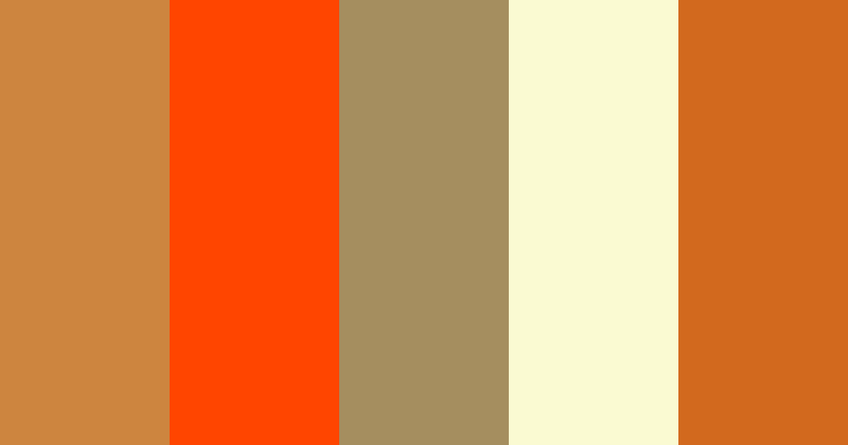 Download otoño cálido avellana marfil color palette PNG image (landscape)