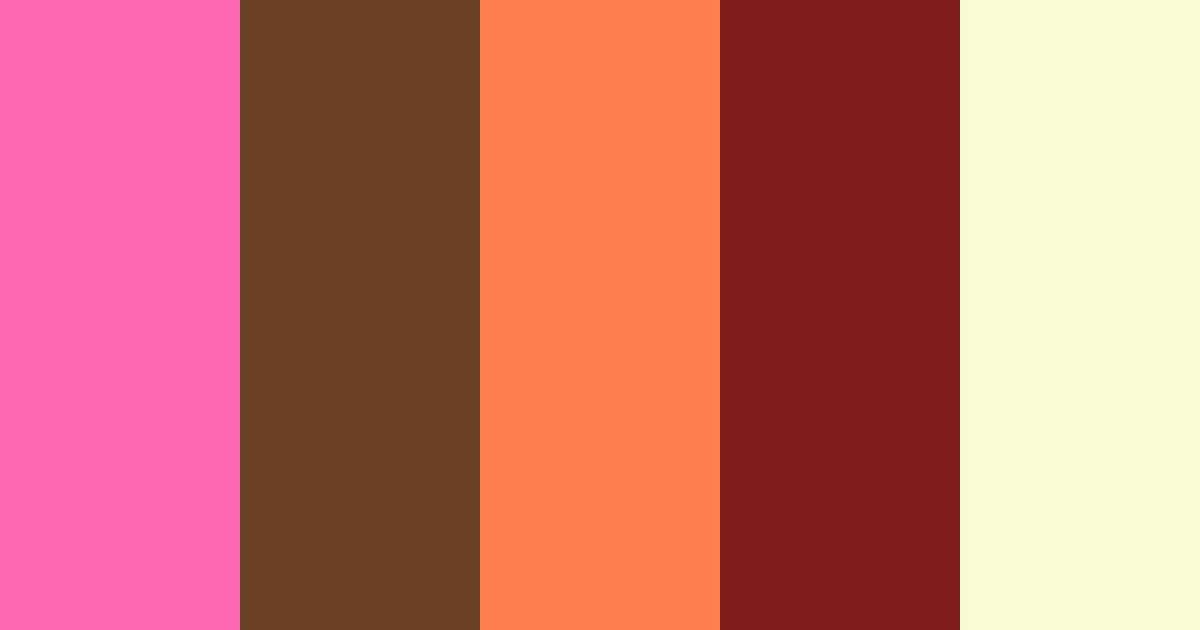 Download feminine earthy orange auburn ivory lavender apricot color palette PNG image (landscape)