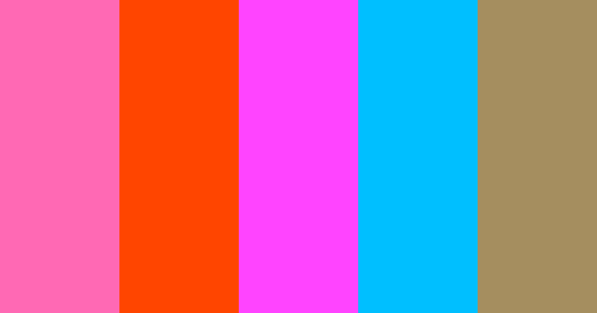 Download フェミニン ウォーム マゼンタ サマー ヘーゼル ゴールド アプリコット ベージュ color palette PNG image (landscape)