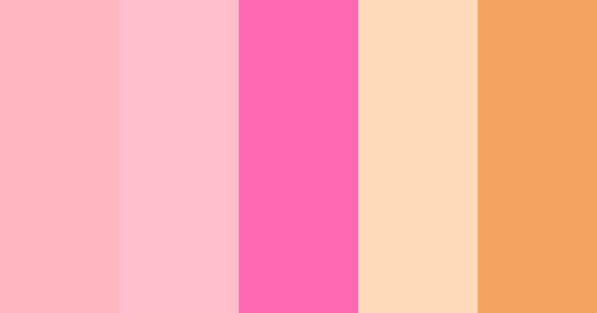 Feminine color palette