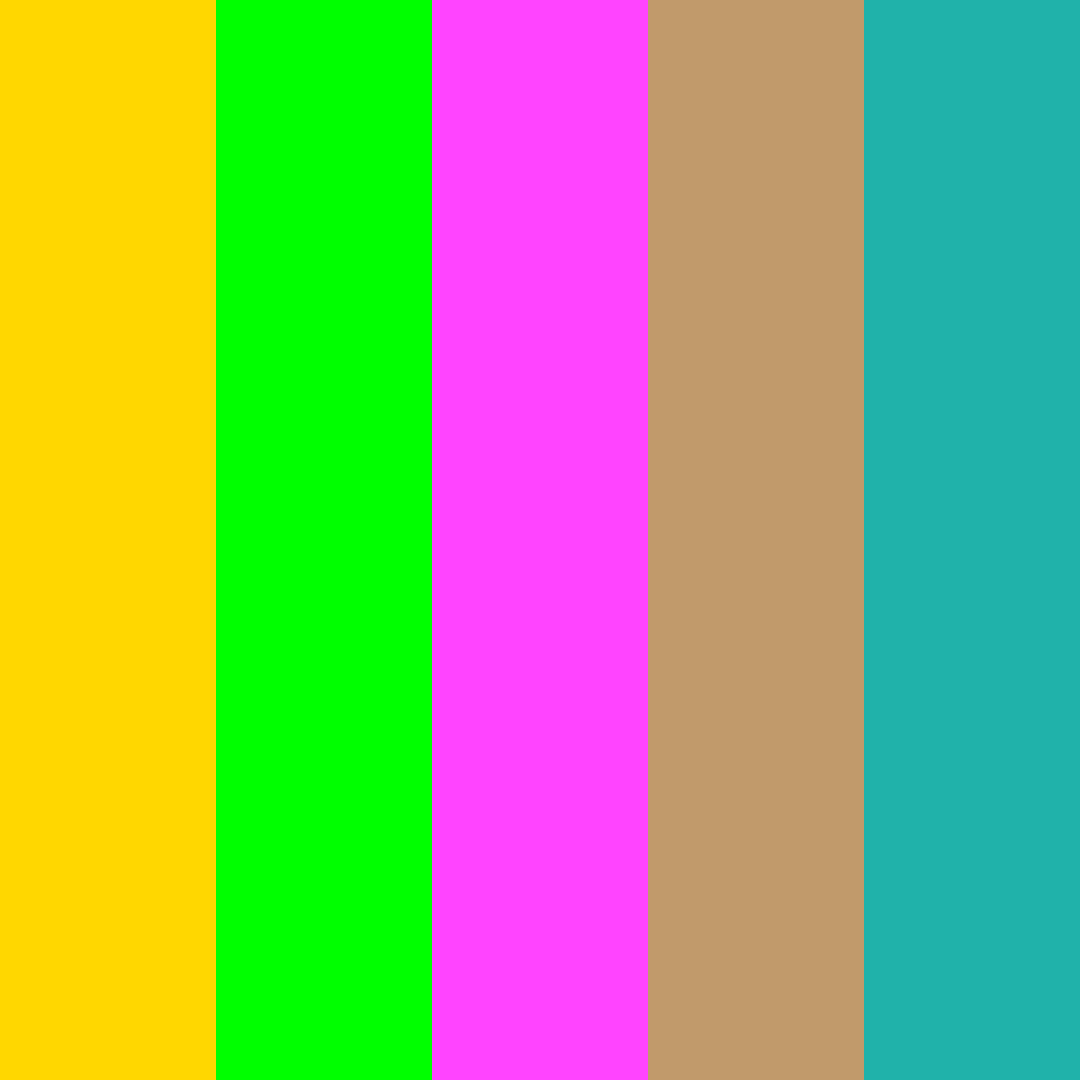 Download fuoco arcobaleno magenta tan verde acqua primavera marrone color palette PNG image (square)