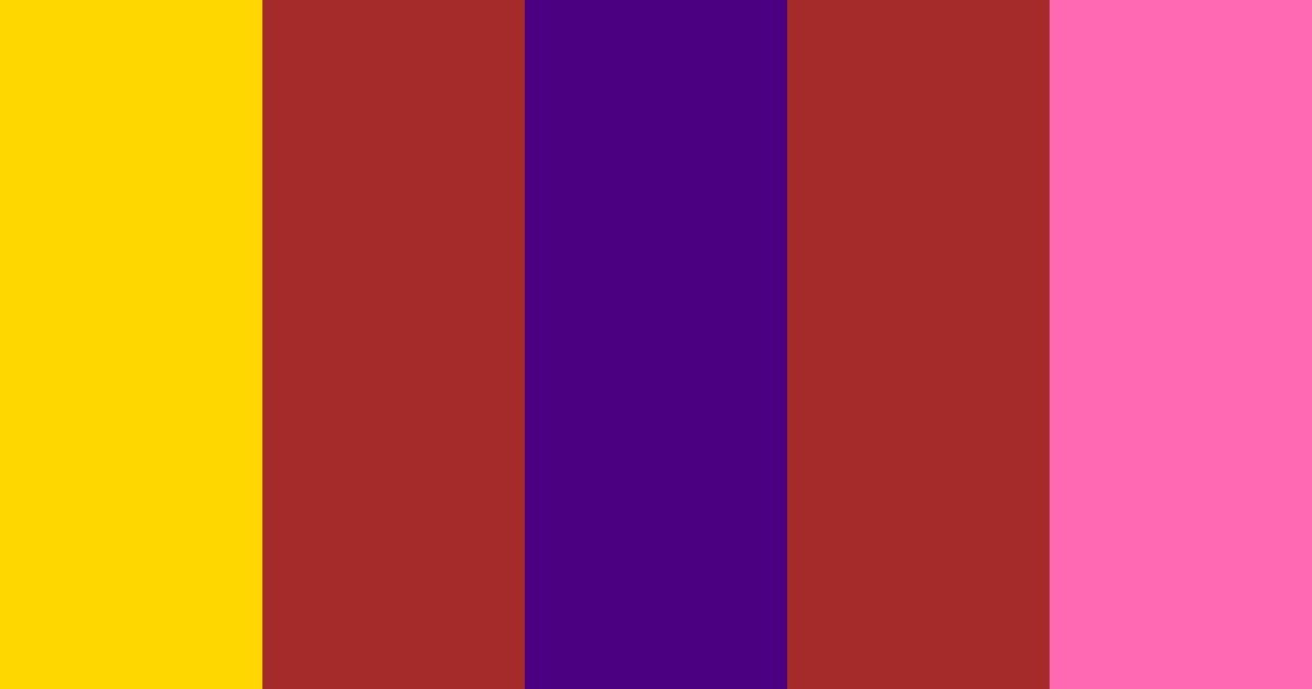 Download flor carmesí oscuro marrón color palette PNG image (landscape)