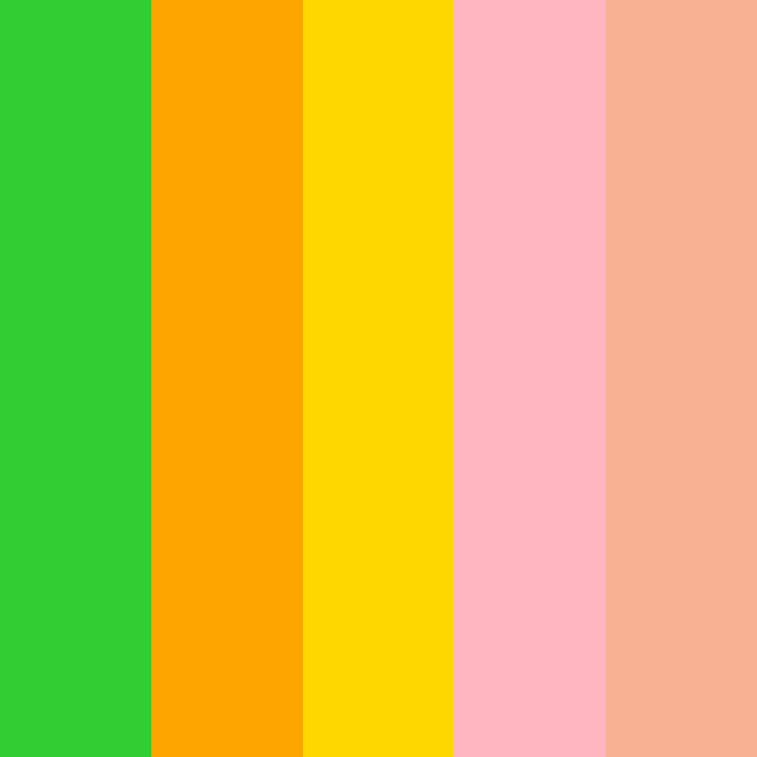 Download foresta sole tramonto primavera albicocca menta color palette PNG image (square)