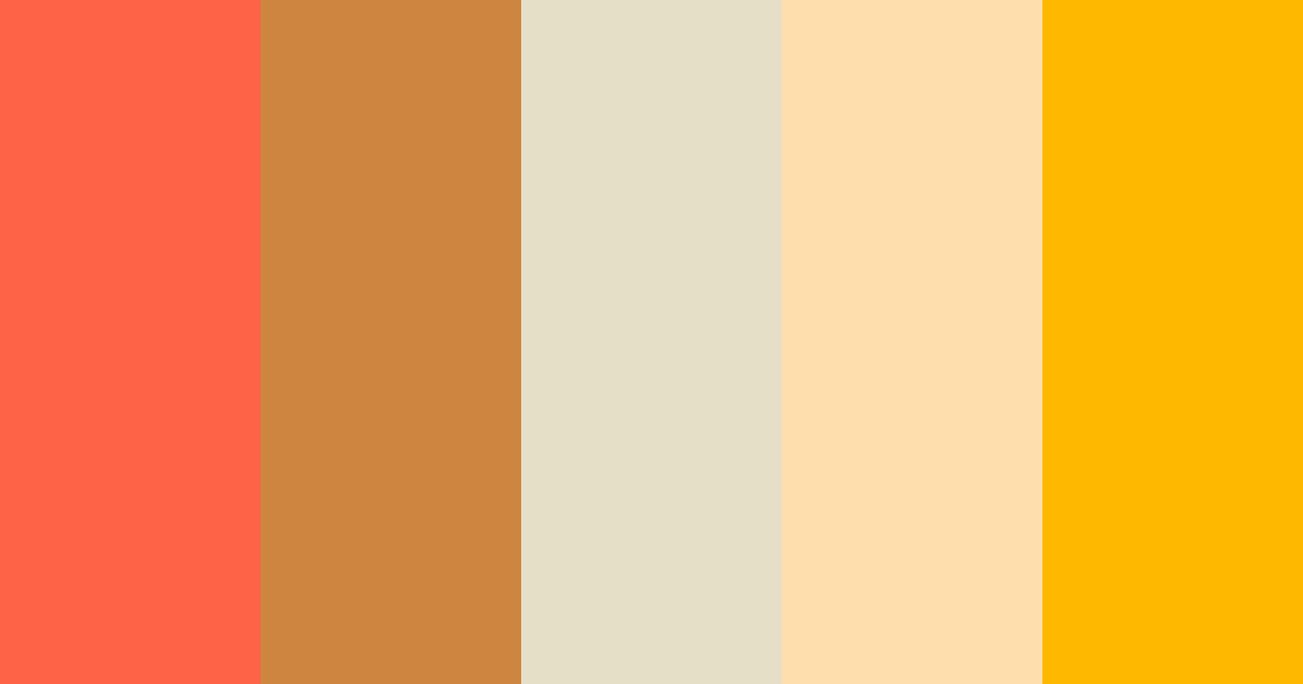 Download divertente autunno beige pesca oro color palette PNG image (landscape)