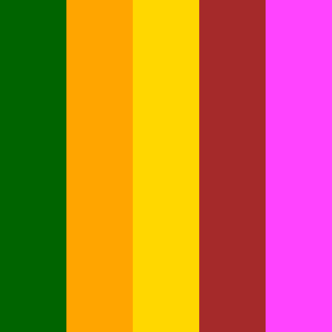 Download garden sun sunset brown fuschia gold sage burgundy color palette PNG image (square)