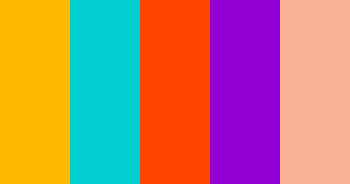Download gold turquoise warm purple apricot color palette PNG image (landscape)
