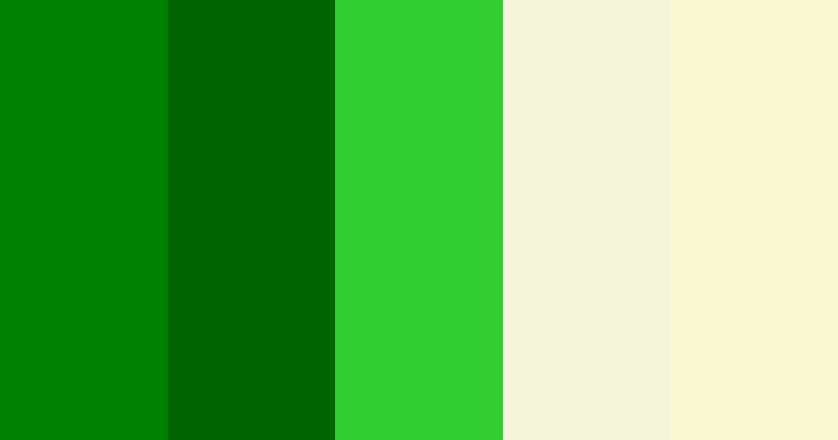 Download green light color palette PNG image (landscape)