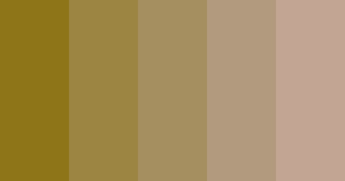 Avellana color palette