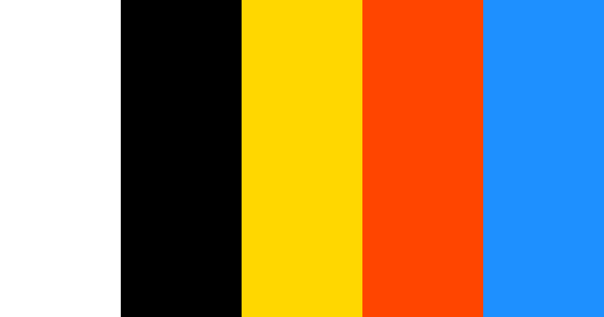 High Contrast color palette