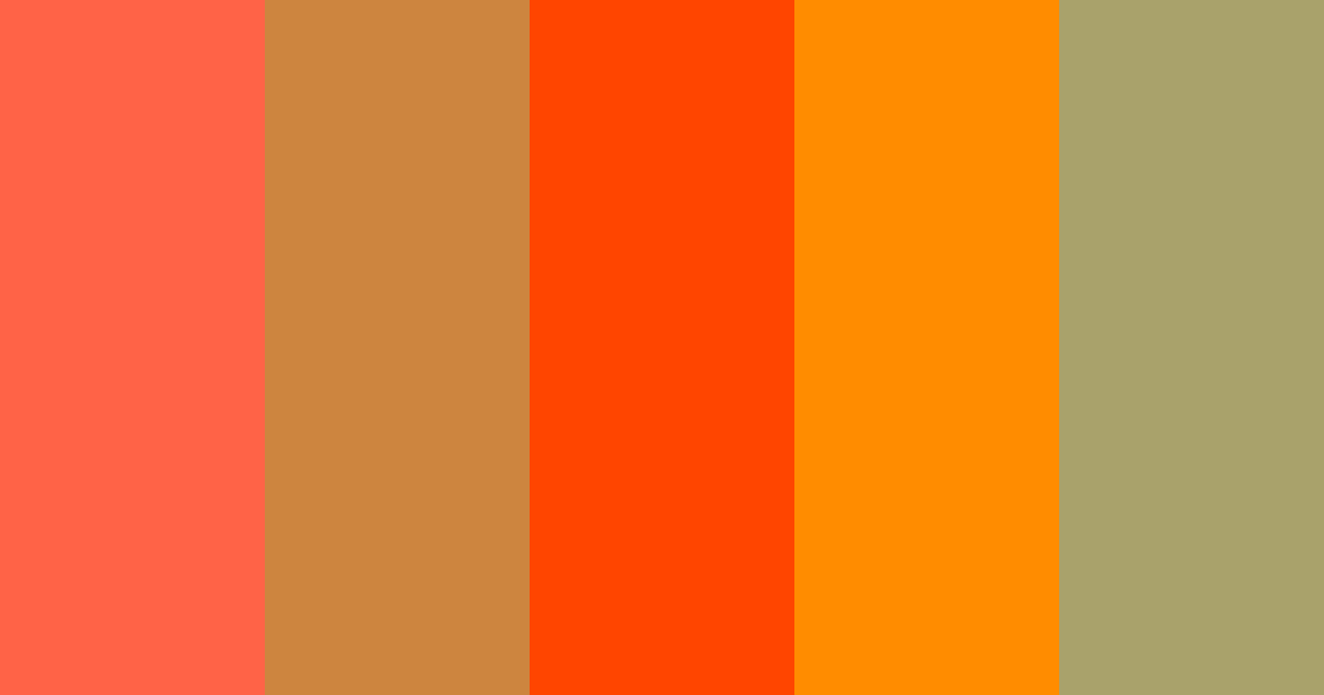 Download hippie fall warm amber sage cream beige color palette PNG image (landscape)