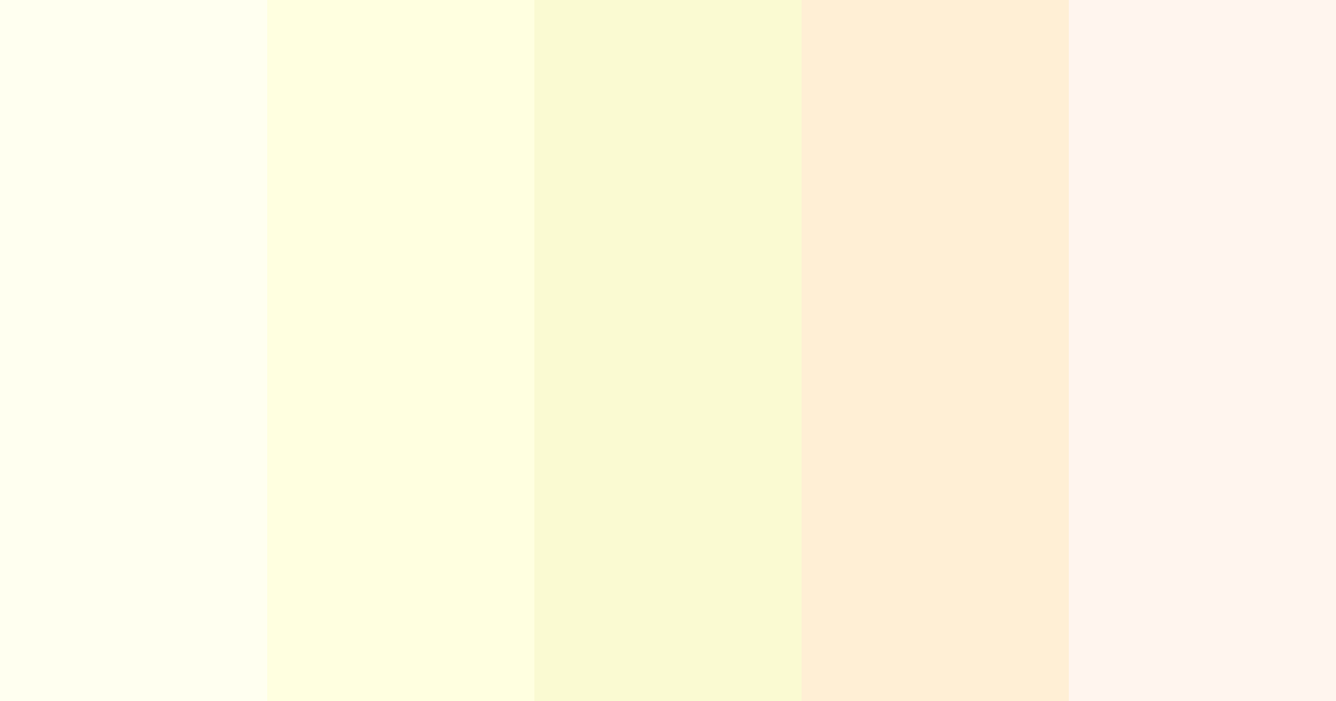 Ivory color palette