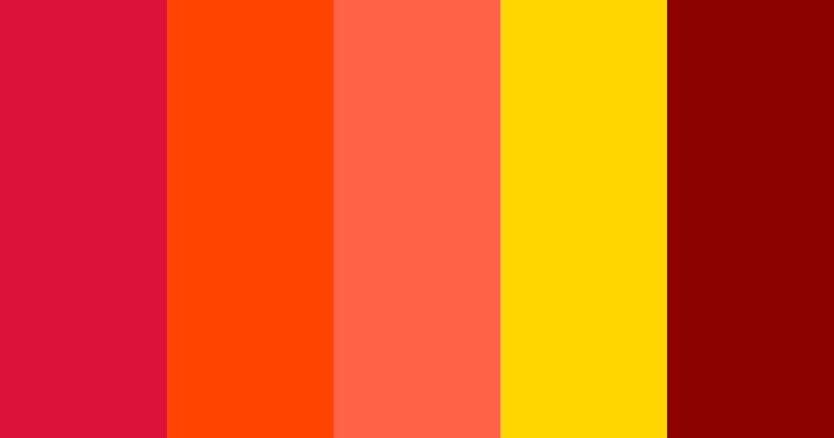 Japanese color palette