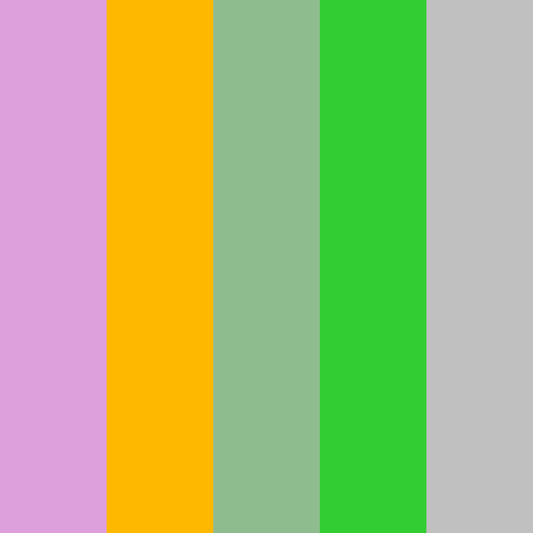 Download lavanda dorado menta verde gris color palette PNG image (square)