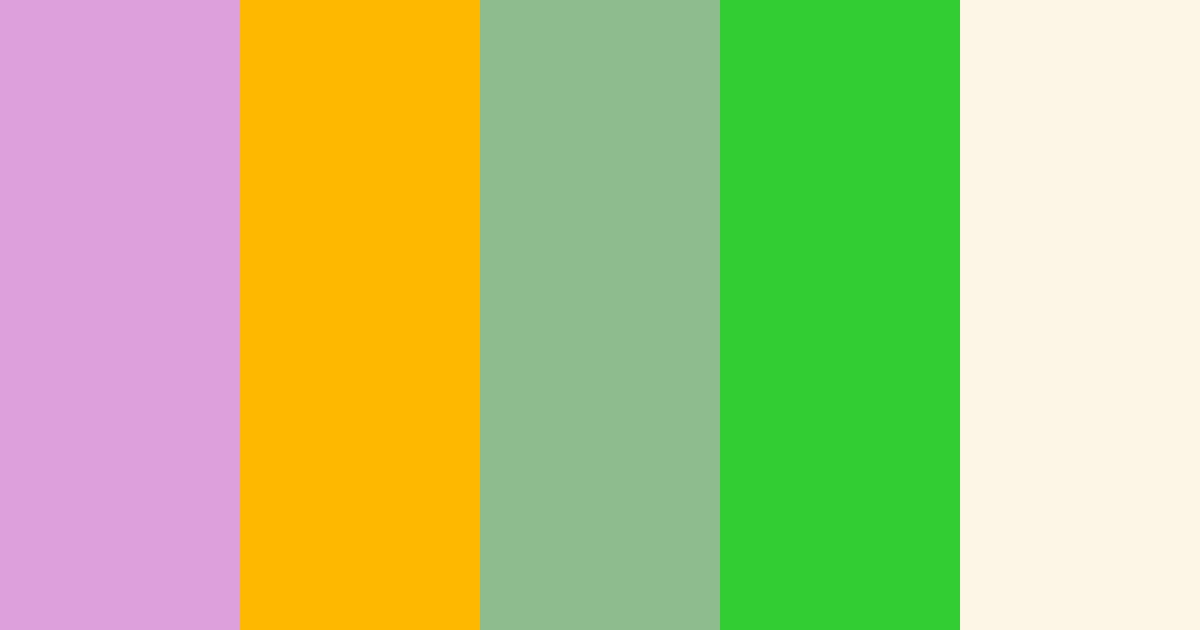 Download lavanda dorado menta verde suave color palette PNG image (landscape)