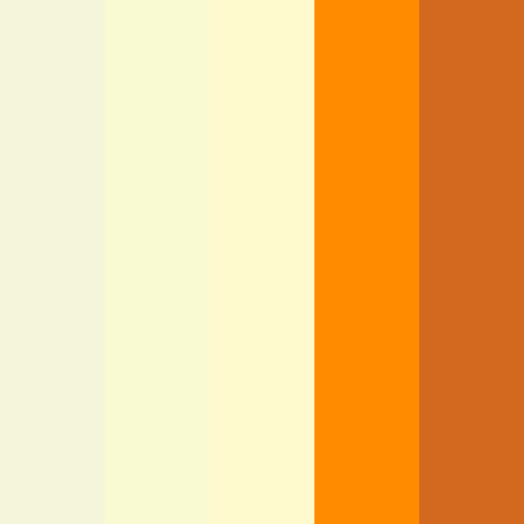 Download claro otoño color palette PNG image (square)