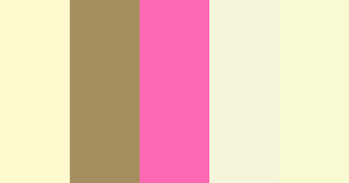 Download light hazel aesthetic color palette PNG image (landscape)