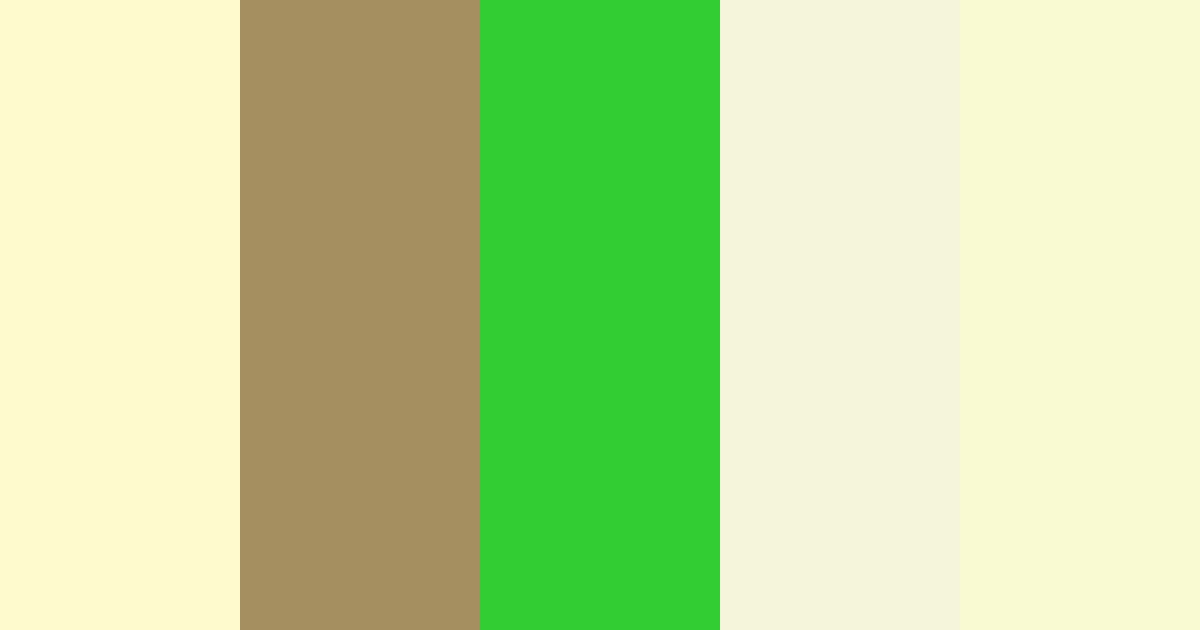 Download light hazel green color palette PNG image (landscape)
