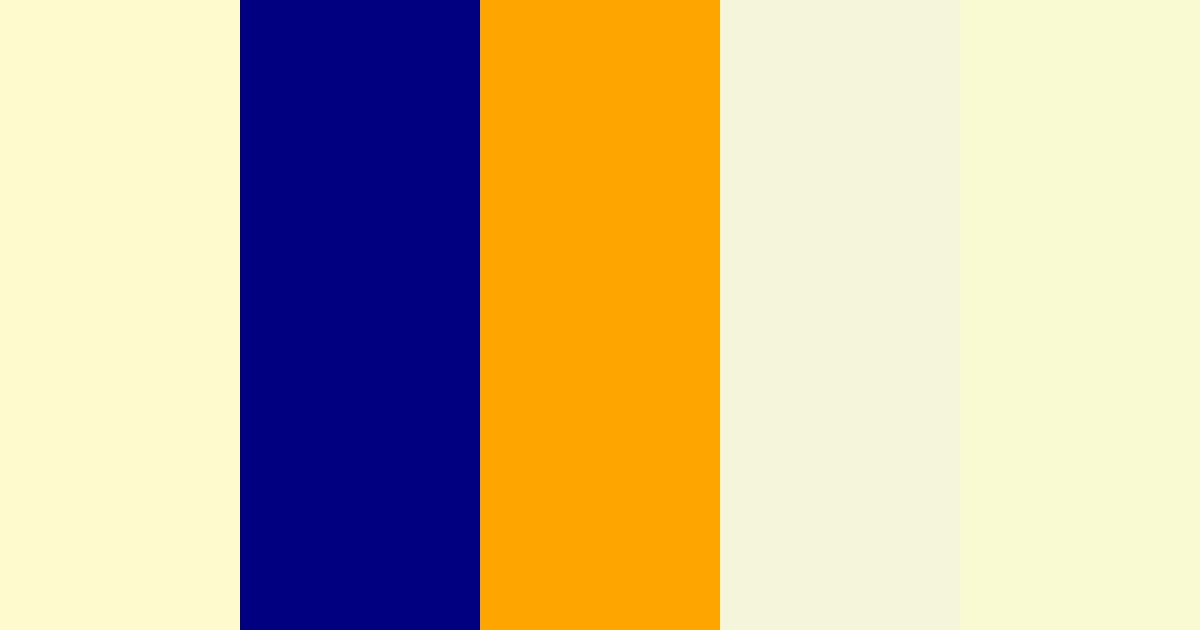Download light royal yellow color palette PNG image (landscape)