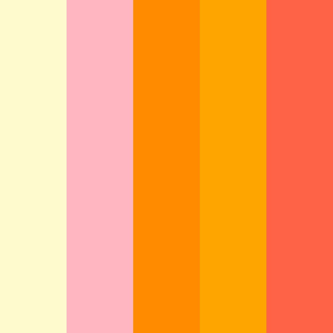 Download chiaro primavera ambra sole girasole fiore color palette PNG image (square)