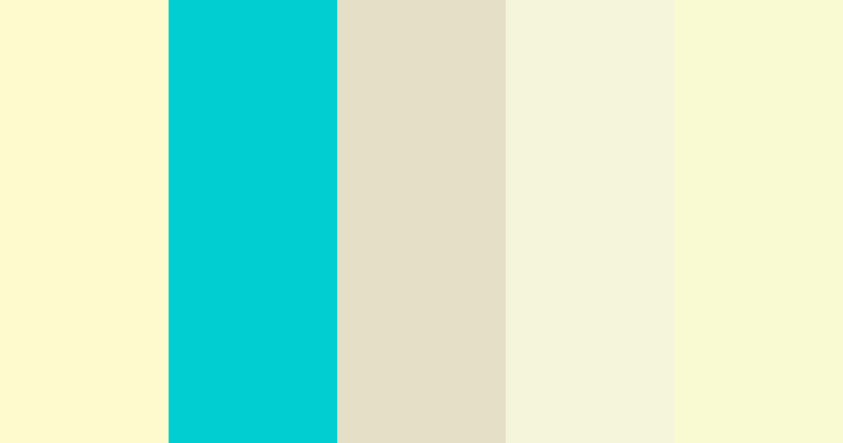 Download chiaro turchese beige color palette PNG image (landscape)