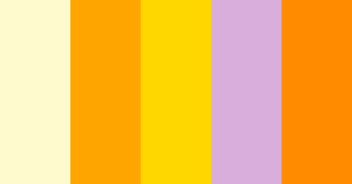 Download claro amarillo retro lila ámbar color palette PNG image (landscape)