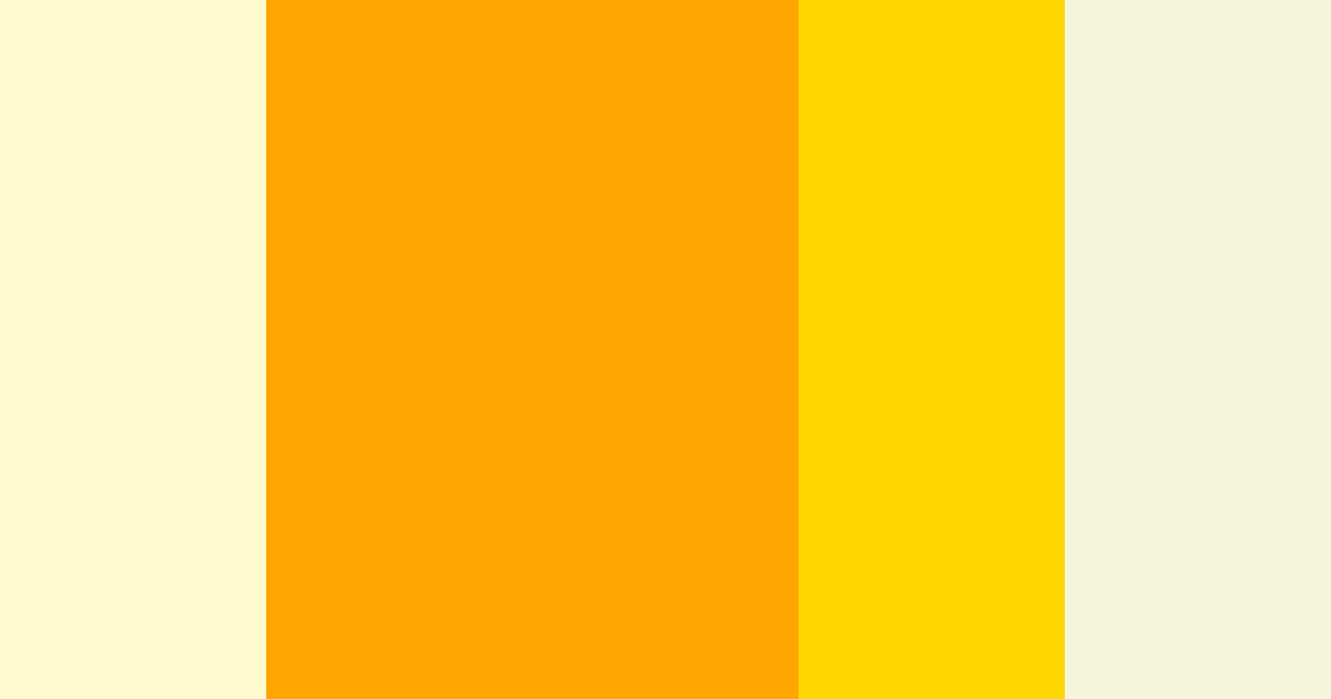 Download light yellow sun sunset color palette PNG image (landscape)