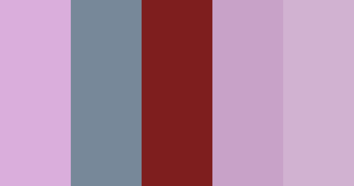 Download lilac muted auburn color palette PNG image (landscape)