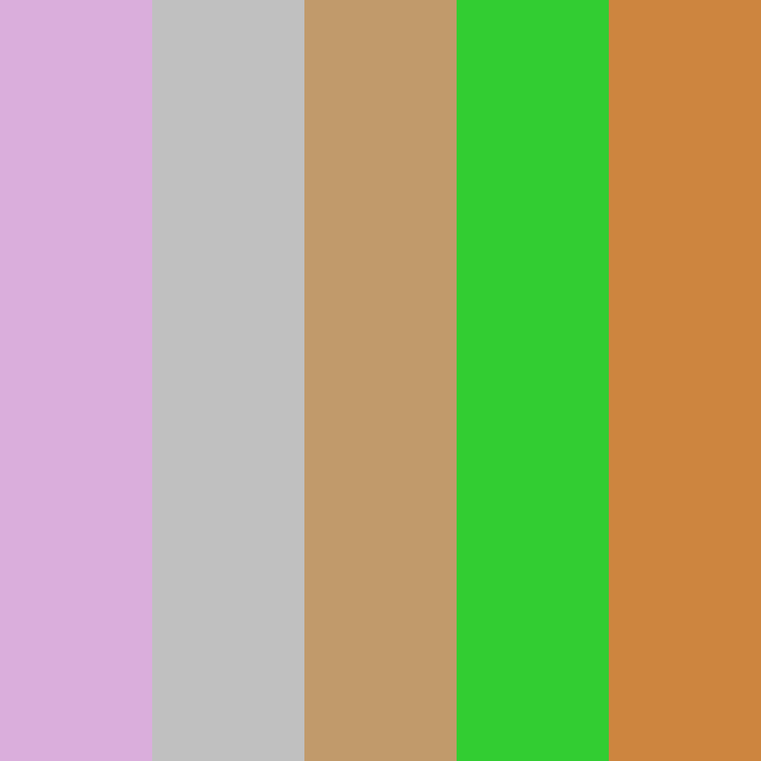 Download ライラック ニュートラル タン 緑 ラスティック color palette PNG image (square)