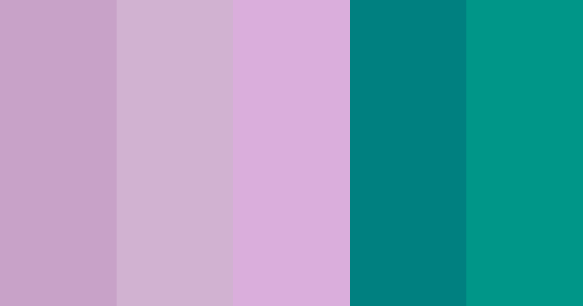 Download lillà verde acqua color palette PNG image (landscape)