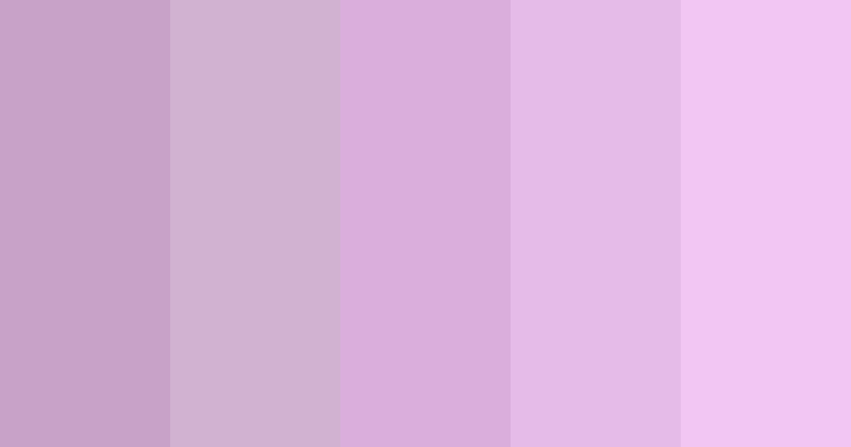 Lilac color palette