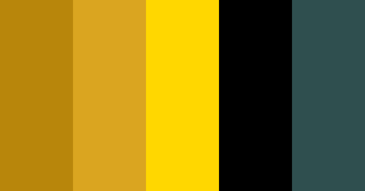 Download luxury dark color palette PNG image (landscape)