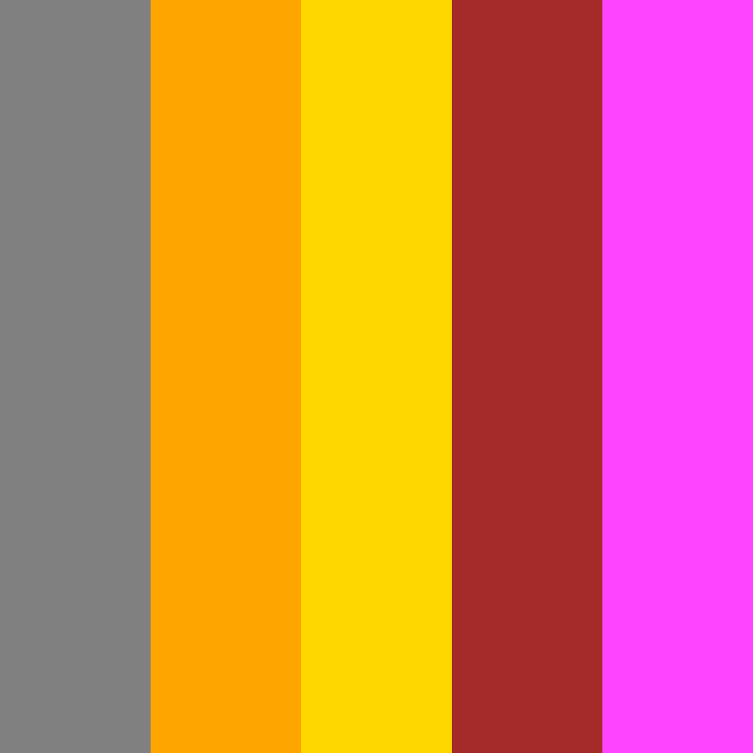 Download masculine sun sunset brown fuschia gold sage color palette PNG image (square)
