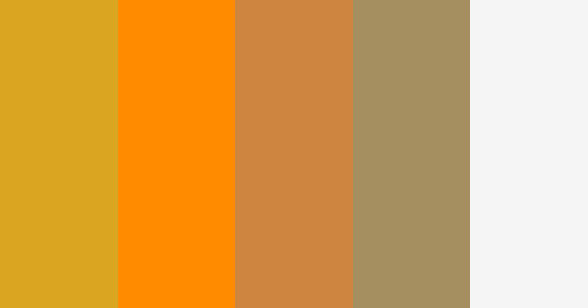 Download medievale ambra autunno nocciola bianco terroso color palette PNG image (landscape)